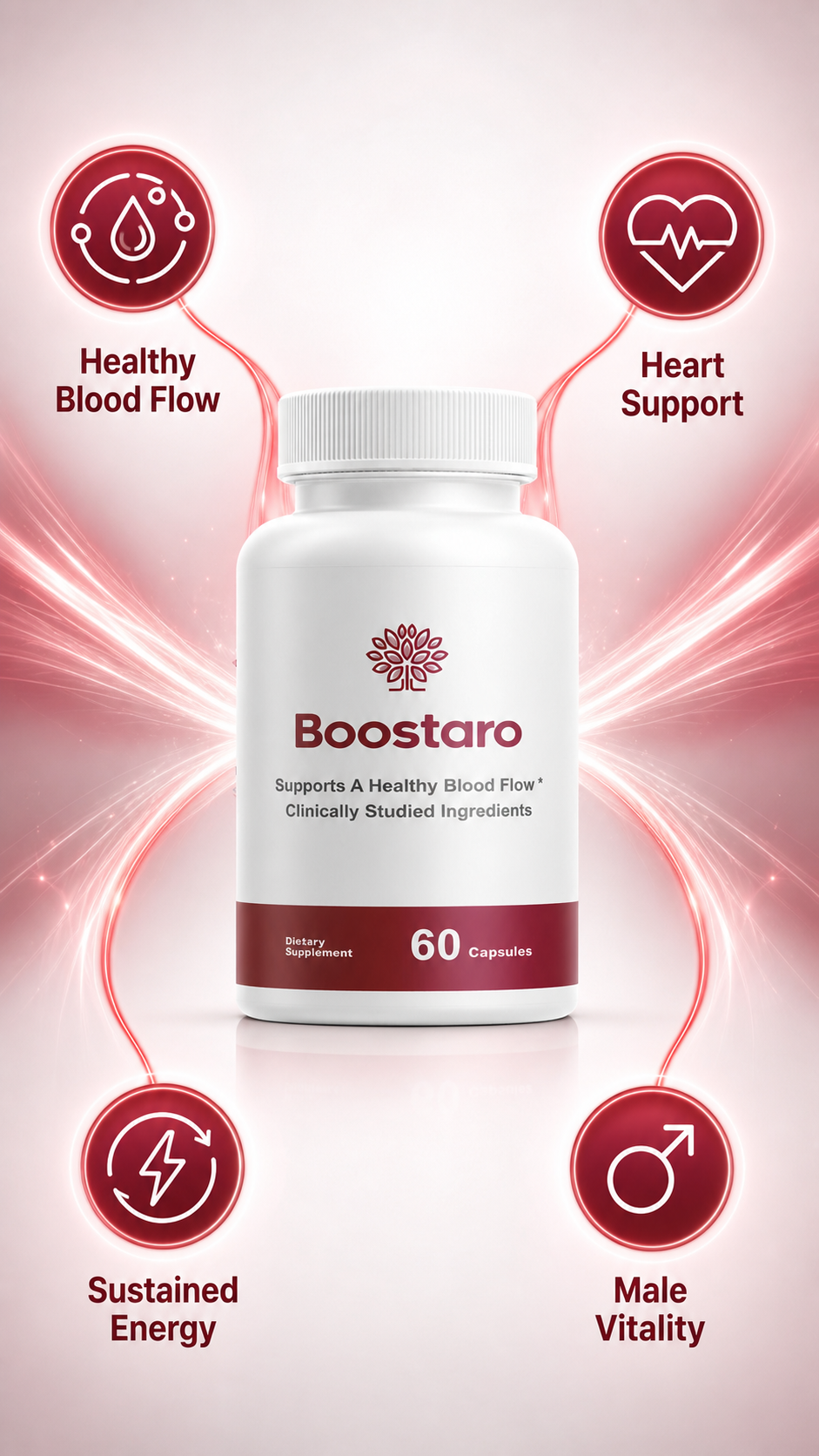 Boostaro supplement bottle